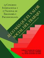 13 Congreso Internacional y 17 Nacional de Ergonomía y Psicosociología.2023